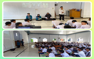 MAN 1 Bengkulu Utara Laksanakan Sosialisasi Penerimaan Siswa Baru TP. 2025/2026